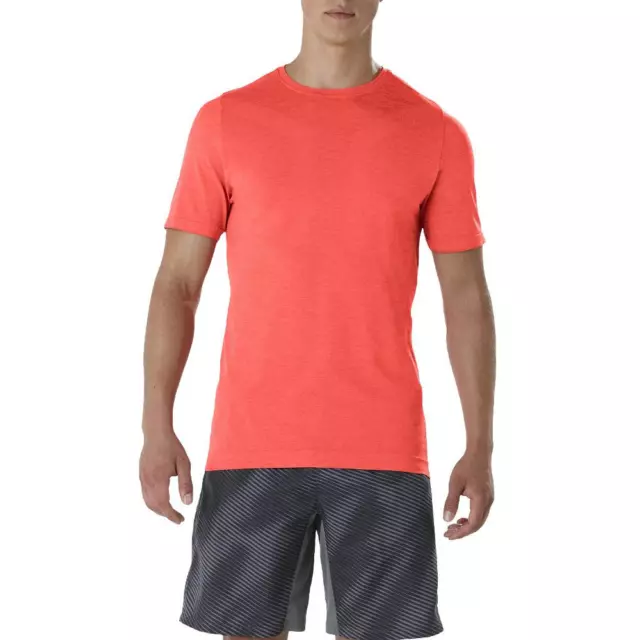 Asics Men's Training T-Shirt (Size M) Coralicious Seamless Training Top - New