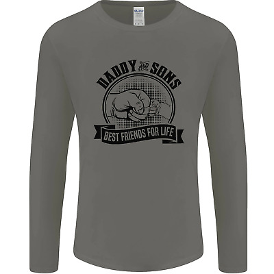 Daddy & Sons Best Friends Fathers Day Mens Long Sleeve T-Shirt