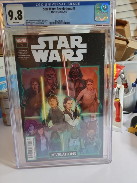 Star Wars: Revelations #1  1st Print  CGC 9.8 First App. AJAX SIGMA
