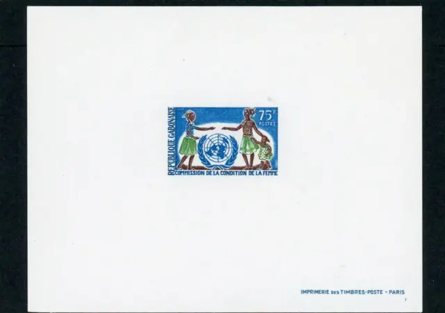 Gabon 1967 Scott# 220 Mint Deluxe Coll Sheet