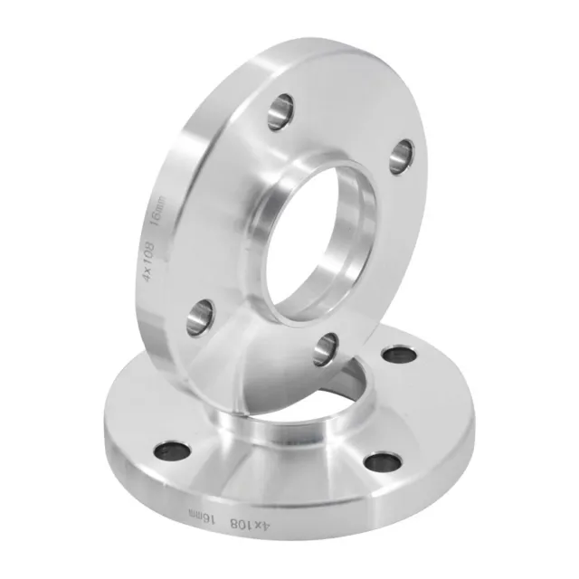 Hubcentric 20mm Wheel Spacer Kit, Pair (4x108 PCD, 63.4mm CB)