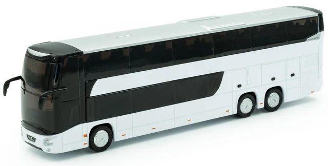 Modèle Réduit Bus VDL Futura Contiki Noir - Échelle 1/87, Hollandoto, Métal Et Plastique