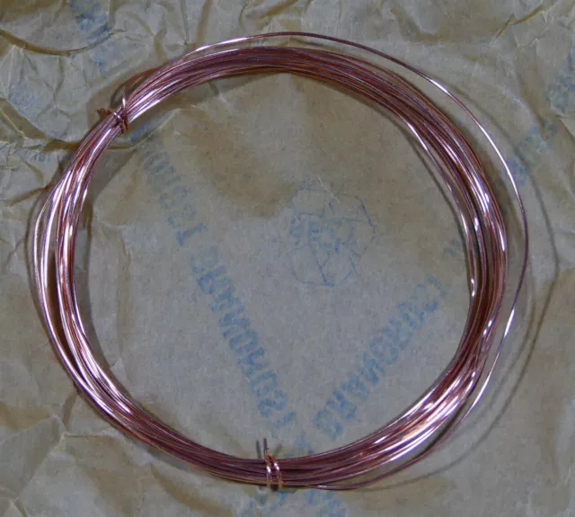 Fil de cuivre souple au mètre pour bricolage, loisirs de 0,3 à 2,2mm
