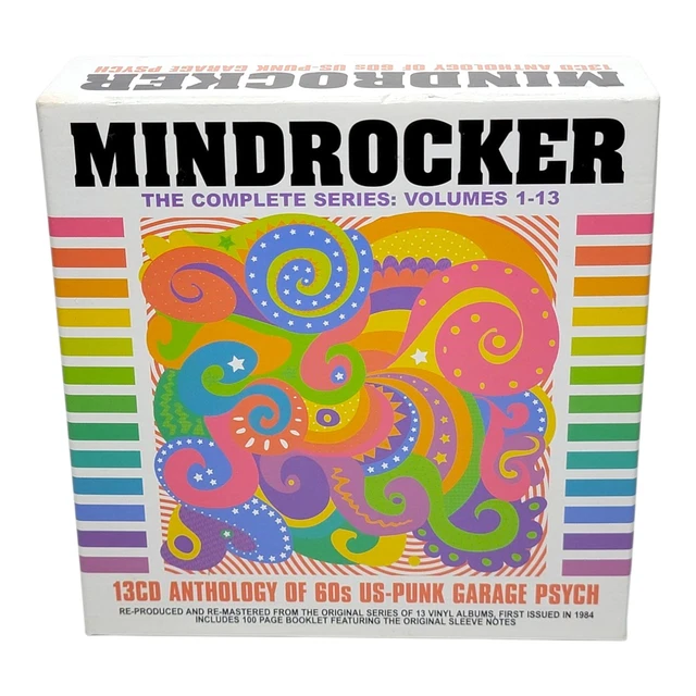 MINDROCKER- 13 CD Anthology Of 60S Us-Punk Garage Psych- 13