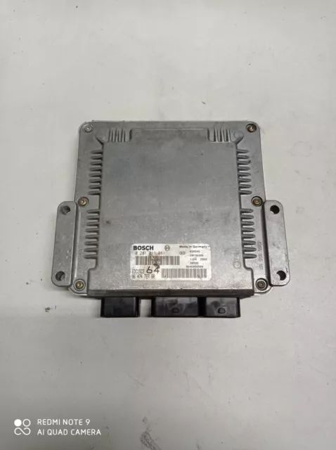 Calculateur Moteur Ecu Peugeot 307 2.0 Hdi 0281011081 / 9647472780 (55C)