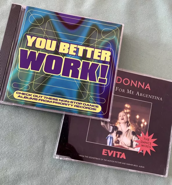 Madonna      *PROMO CD LOT*    If Madonna Calls  --  Don't Cry for me Argentina