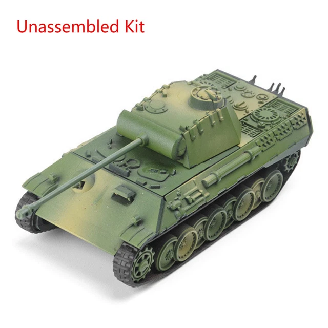 1:72 PLASTIC WWII German Leopard A Type Tank 4D Unassembled DIY ...