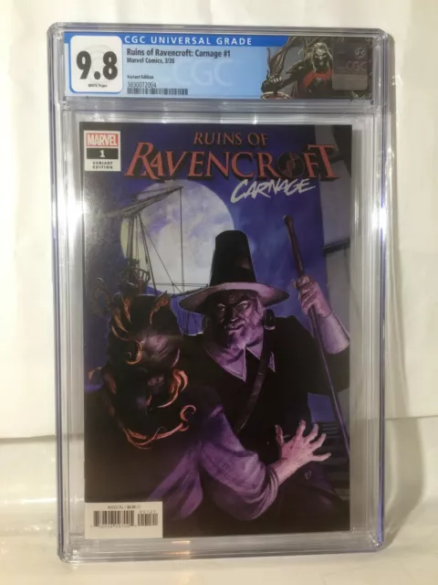 Ruins Ravencroft Carnage 1 CGC 9.8 NM/MT 1st Cortland Kasady Olivetti Knull 2020