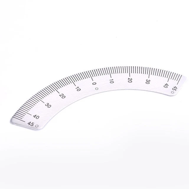 PROTRACTOR MILLING MACHINE Part Angle Plate Scale Ruler 45 Degree Angle