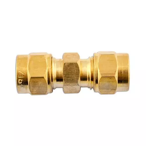 Connect Brass Straight Coupling 3/16" 10pc 31178