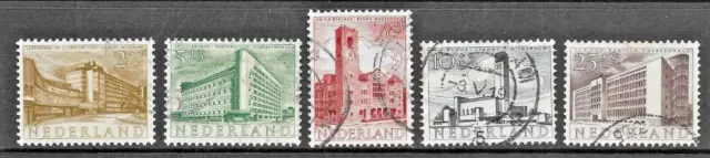 Netherlands 1955 - Cultural & Social Welfare Fund - Modern Architecture - Used