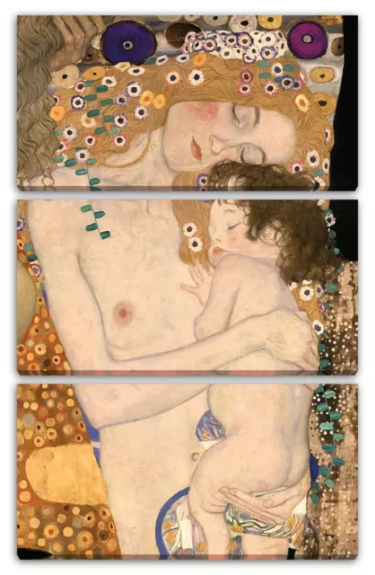 Kunstdruck Gustav Klimt - Die drei Lebensalter einer Frau (1905) 3