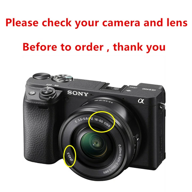 Housse Néoprène Pour Appareil Photo Sony ZV-E10, A6000, A6400 + Objectif 16-50mm - Protection