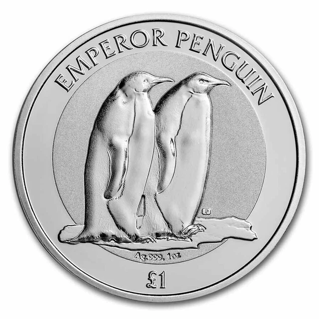 2023 British Antarctic Territory 1 oz Silver Penguin - SKU#268405