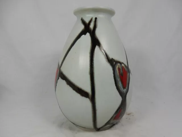 Beautiful 50´s design SCHLOSSBERG Keramik pottery vase 105 / 20 2