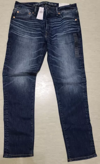NWT American Eagle Slim Stretch Jeans Mens 34x32