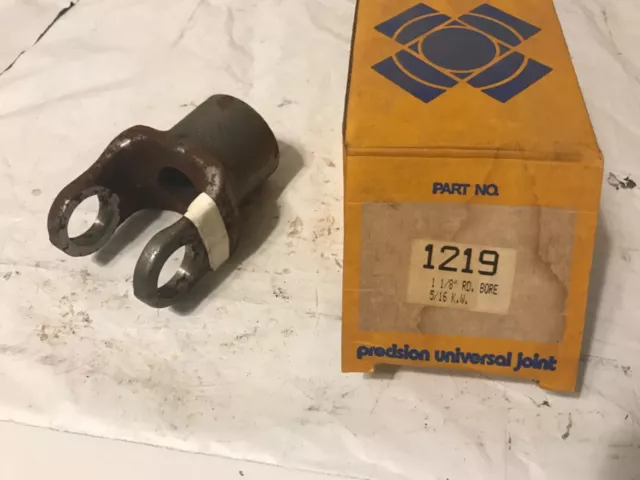 Precision 1219 Implement Yoke 1-1/8” Bore 5/16” Key Way