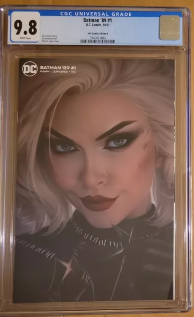 Batman 89 #1 Cgc 9.8 Warren Louw Minimal Trade Variant