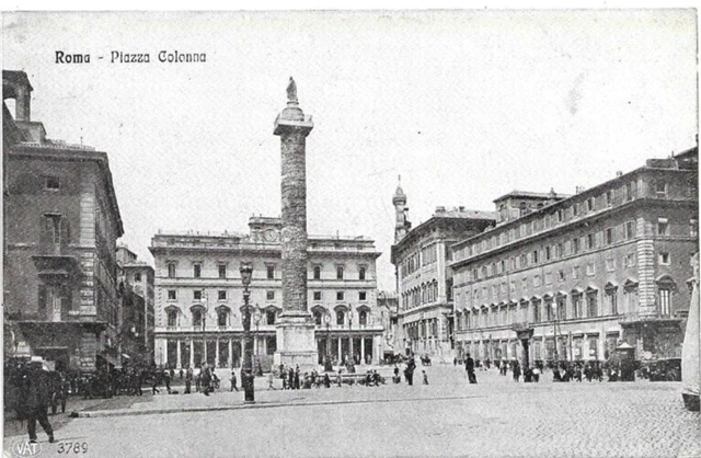 CARTOLINA ROMA PIAZZA del Popolo carrozza auto d'epoca EUR 5,00 - PicClick IT