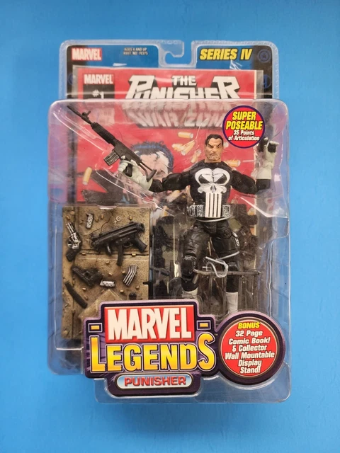 The Punisher War Zone Marvel Legends Series IV 4 Toy Biz