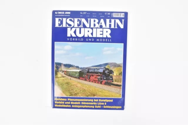 Eisenbahn Kurier Magazin Juni 2023 Nr. 597 Vorbild und Modell