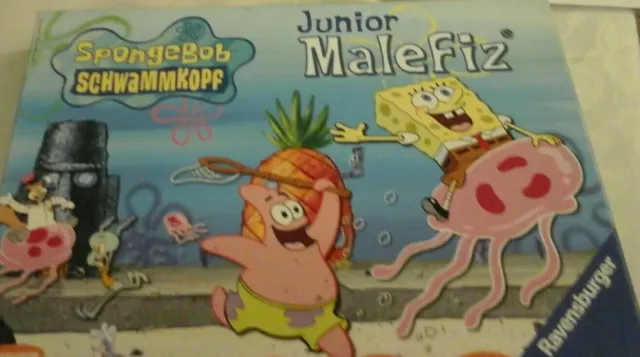 Ravensburger * MALEFIZ Junior * Spongebob * Spiel für Kinder ab 5 Jahren