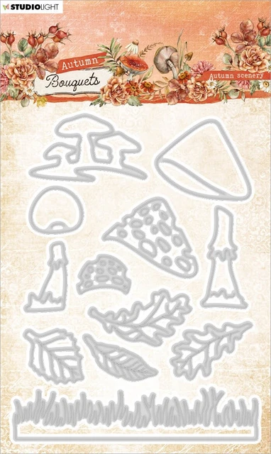 Studio Light Autumn Bouquet Cutting Die-Nr. 695, Autumn Scenery LABCD695