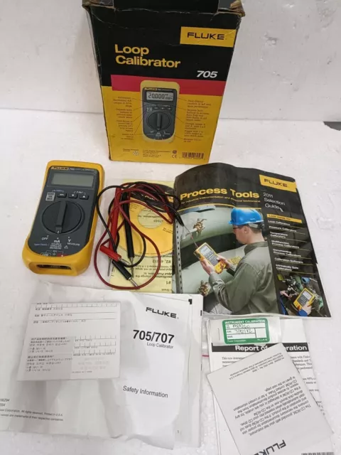 Fluke 705 Loop Calibrator 0-28 V 0.25% Pre