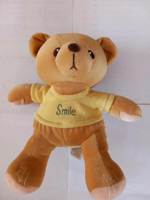 Teddy / Bär - Braun - ca- 21 cm - Smile - Kuscheltier - Stofftier