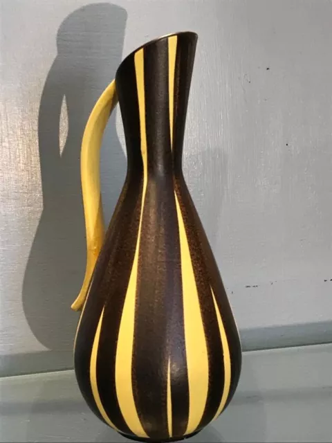 1950 Ilkra Keramik Krug „Kairo“ Vase, Entwurf Ernst Werner Design