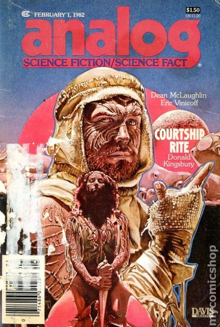 Analog Science Fiction/Science Fact Vol. 102 #2 VG- 3.5 1982 Stock Image