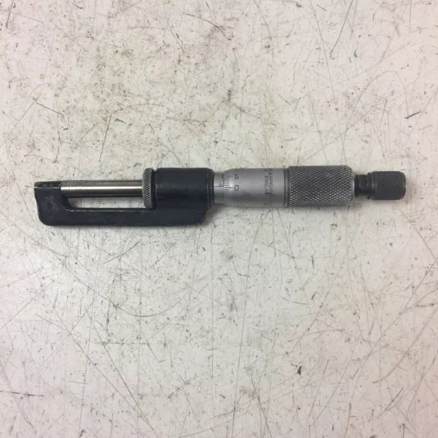0-25mm Hub Micrometer - Moore and Wright - Metric