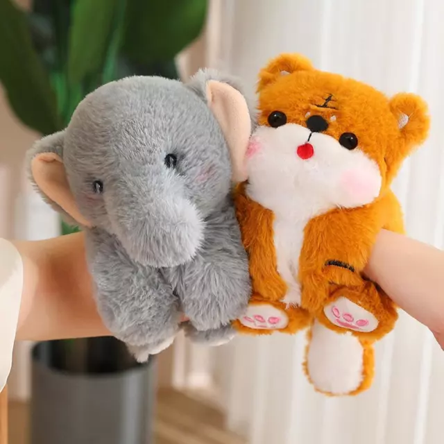 Cute Clap R ing Wristband Plush Toy Child Wrist Strap Accessory Gift' R7Z7