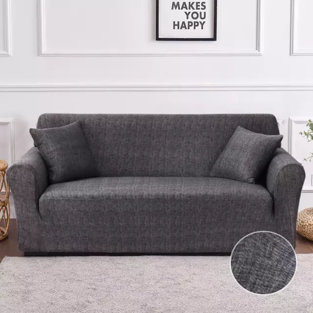 Housse Extensible pour Canapé et Fauteuil - Motif Géométrique, Idéale pour Salon