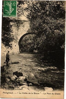 CPA pontgibaud-la vallée de la sioule-le pont du diable (220819)