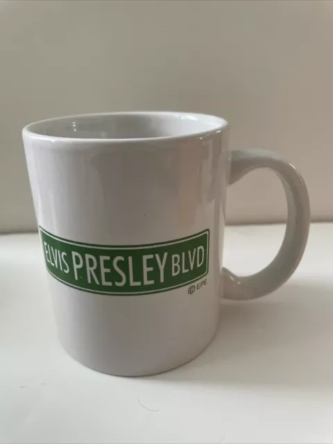 Vintage ELVIS PRESLEY Blvd Coffee Mug Cup EPE