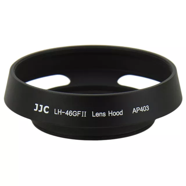 JJC LH-46GFII Metal Lens Hood for Panasonic Lumix G 20mm f/1.7 / f2.5 ASPH GF