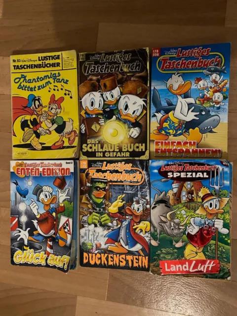 Lustige Taschenbücher (LTB's) / Donald Duck Bücher / Mickey Mouse Bücher