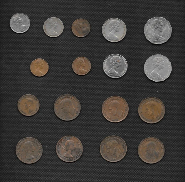 Australia, 17 mixed coins - Nice starter set