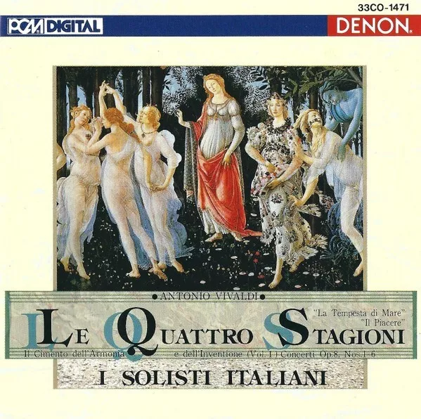 Vivaldi: Il Cimento Dell'armonia e Dell'Invenzione Vol.1 / I Solisti Italiani -