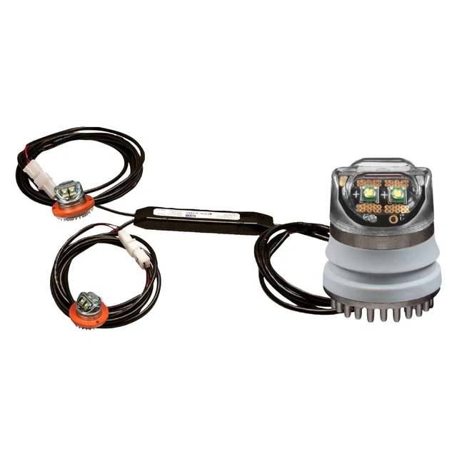 Hideaway Strobe Light Kit 6.5" 9031 Series Hide-A-LED Plug-In Mount Dual Head