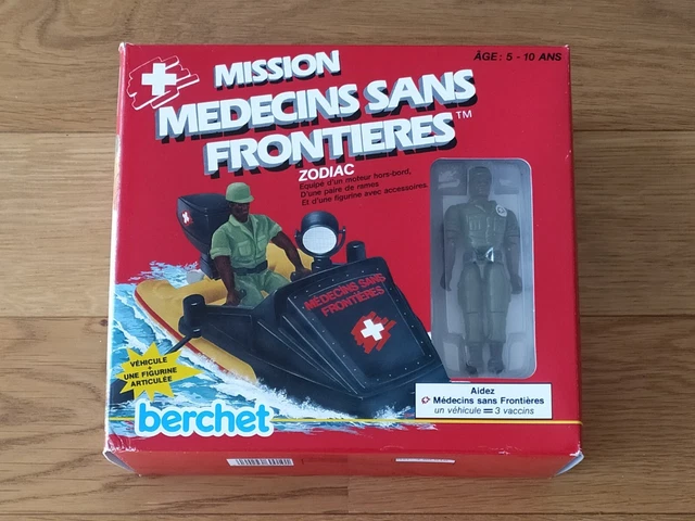 Figurine Melissa – Mission Médecins Sans Frontières – Berchet France 10cm, REF29596