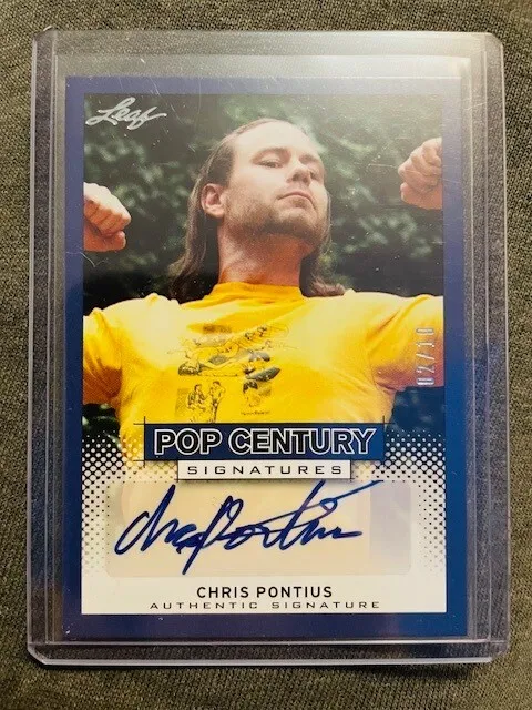 Chris Pontius Auto Autograph Pop Century 02/10 MTV's Jackass