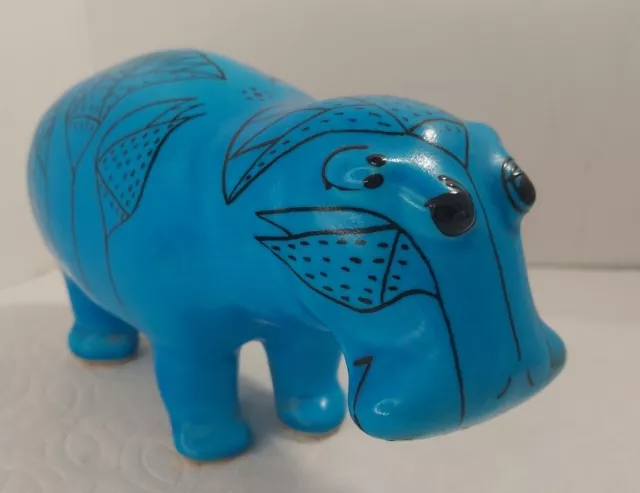 Metropolitan Museum Art MMA Blue William Hippo Egyptian Pottery Figurine