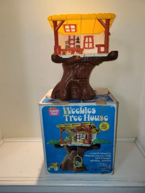 1975 Weebles Tree House with Box