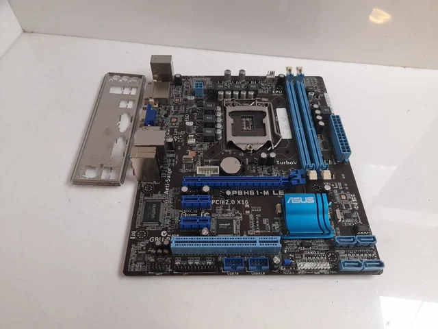 ASUS P8H61-M LE Socket LGA1155 DDR3 PCI-E Micro ATX Motherboard With I ...