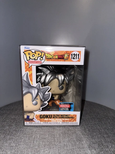 Funko Pop! ✅ Dragonball - Goku Ultra Instinct - 1211 + Protector