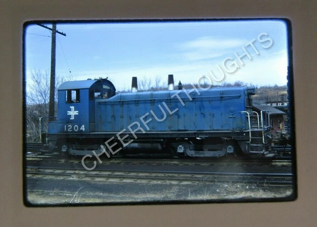 Original '71 Kodachrome Slide BM Boston Maine 1204 NW2    26Y57