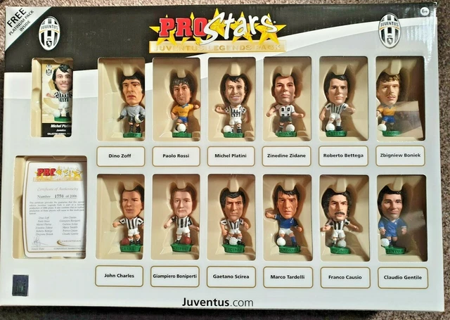 CORINTHIAN PROSTARS FIGURES - Juventus Legends Box Set