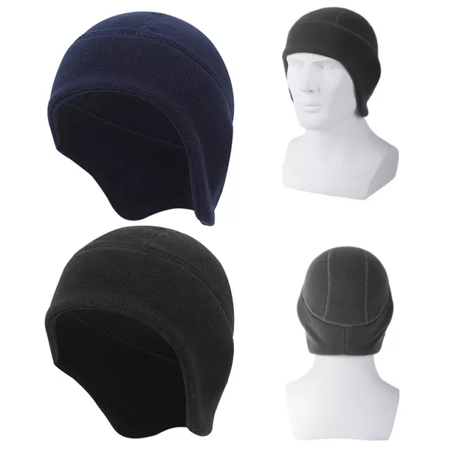 Mens Womens Cycling Hat Outdoor Helmet Casual Thermal Cap Coziness Beanie Soft